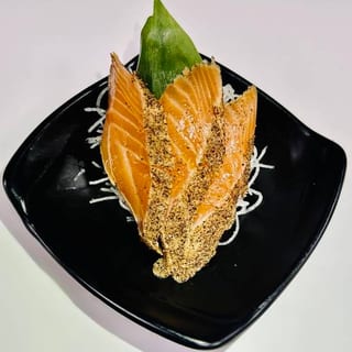 Pepper Salmon Sashimi